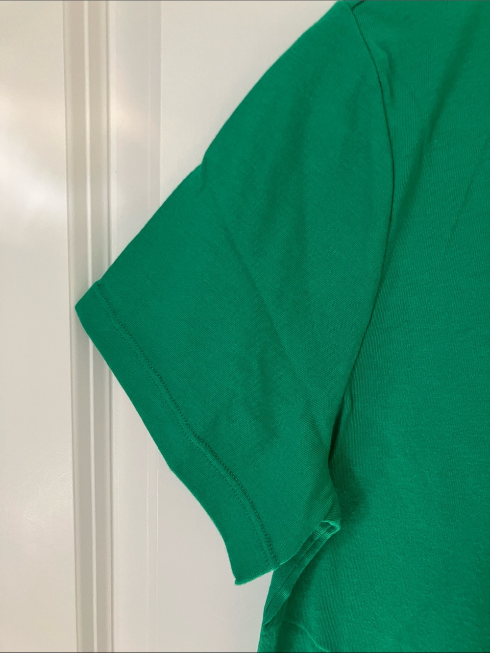 NWT XERSION WOMANS Cotton crew neck short sleeve t shirt,color green jelly bean - Picture 6 of 13
